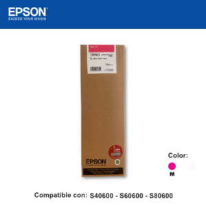 Cartuchos de Tinta Magenta T890 UltraChrome GS3 700 ml