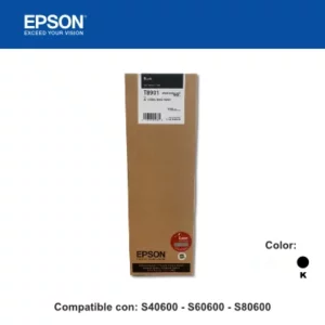 Cartuchos de Tinta Negra T890 UltraChrome GS3 700 ml